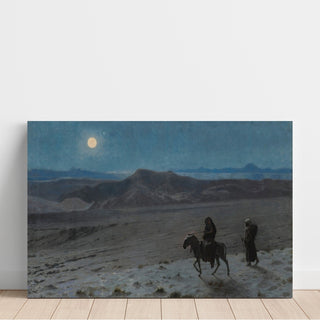 Reproduction La Fuite en Égypte Nuit - Jean-Léon Gérôme