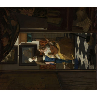 Reproduction La Lettre d’amour - Johannes Vermeer