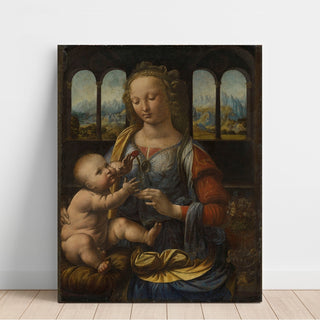 Reproduction La Madone à l'œillet - Leonardo da Vinci