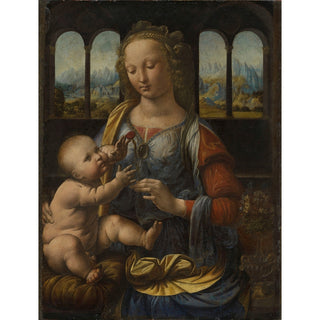 Reproduction La Madone à l'œillet - Leonardo da Vinci
