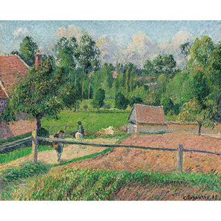 Reproduction La Maison Delafolie à Éragny - Camille Pissarro