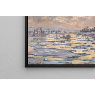 Reproduction La Seine à Lavacourt, Débâcle - Claude Monet