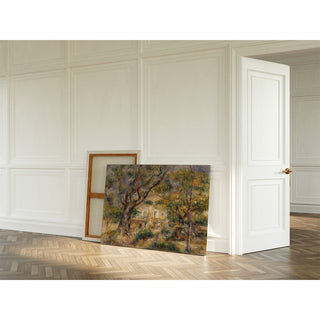 Reproduction La ferme des Collettes, Cagnes - Pierre-Auguste Renoir