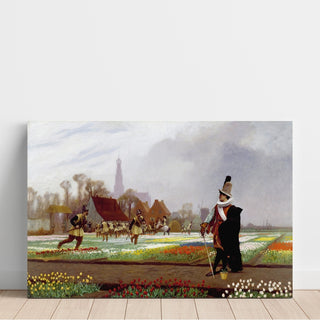 Reproduction La folie des tulipes - Jean-Léon Gérôme