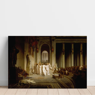 Reproduction La mort de César - Jean-Léon Gérôme