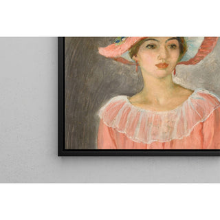 Reproduction Le Chapeau Rose - Henri Lebasque