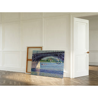 Reproduction Le Pont d'Argenteuil et la Seine - Gustave Caillebotte