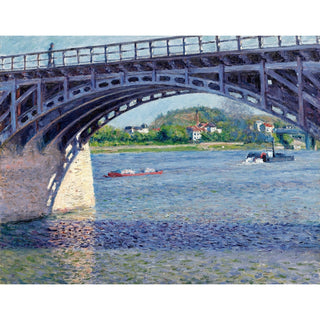 Reproduction Le Pont d'Argenteuil et la Seine - Gustave Caillebotte