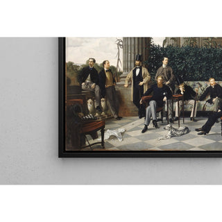 Reproduction Le cercle de la rue Royale - James Tissot