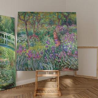 Reproduction Le jardin de l'artiste à Giverny - Claude Monet