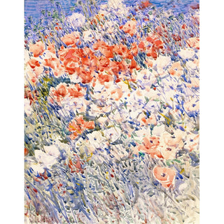 Reproduction Le jardin de l'île - Childe Hassam