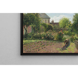 Reproduction Le jardin des artistes à Eragny - Camille Pissarro
