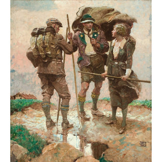 Reproduction Le pont - Dean Cornwell