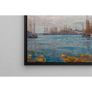 Reproduction Le port aux mille mâts - Childe Hassam