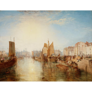 Reproduction Le port de Dieppe - Joseph Mallord William Turner