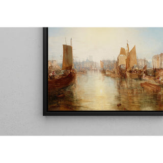 Reproduction Le port de Dieppe - Joseph Mallord William Turner