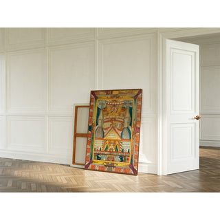 Reproduction Leantika, Grand Hôtel Géant, sur le lac Lion; Inde - Adolf Wolifli