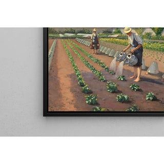 Reproduction Les Jardiniers - Gustave Caillebotte