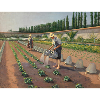 Reproduction Les Jardiniers - Gustave Caillebotte