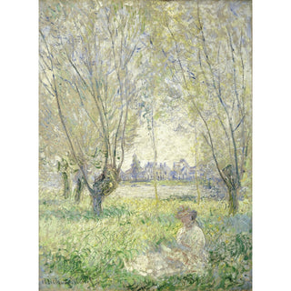 Reproduction Les Saules - Claude Monet