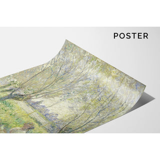 Reproduction Les Saules - Claude Monet
