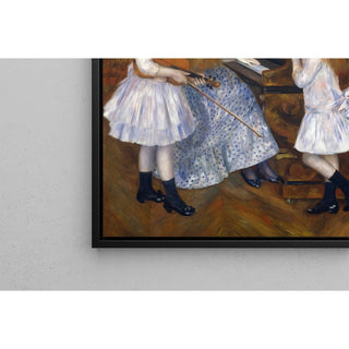 Reproduction Les filles de Catulle Mendès - Pierre-Auguste Renoir