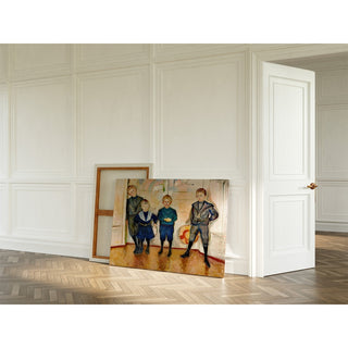 Reproduction Les fils du Dr Linde - Edvard Munch