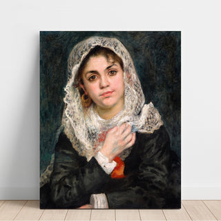 Reproduction Lise dans un Châle Blanc - Pierre-Auguste Renoir