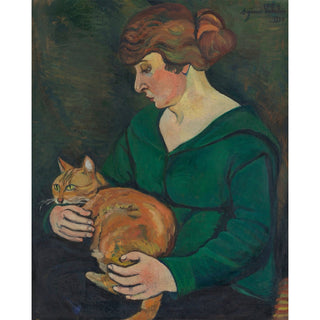 Reproduction Louson et Raminou - Suzanne Valadon