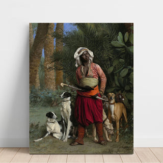 Reproduction Maître des chiens - Jean-Léon Gérôme