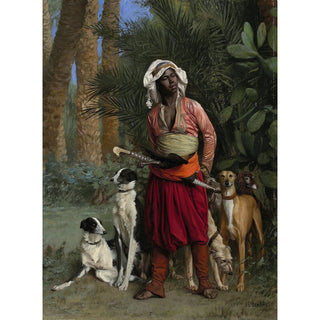 Reproduction Maître des chiens - Jean-Léon Gérôme