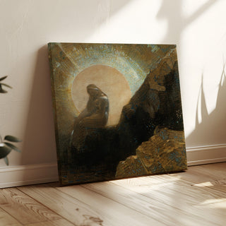 Reproduction Mélancolie - Odilon Redon