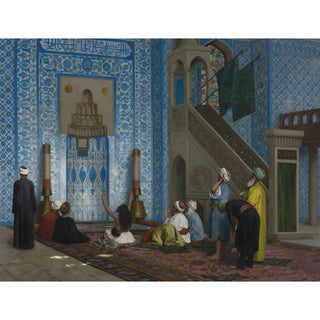Reproduction Mosquée Rüstem Pacha, Istanbul - Jean-Léon Gérôme