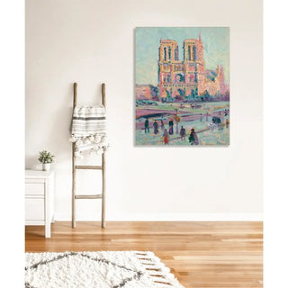 Reproduction Notre-Dame de Paris - Maximilien Luce