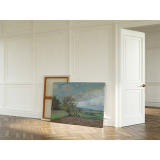 Reproduction Paysage Avec Une Vachère - Camille Pissarro