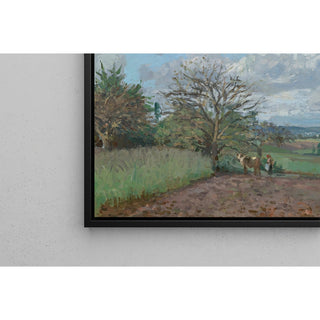 Reproduction Paysage Avec Une Vachère - Camille Pissarro