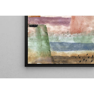 Reproduction Paysage avec peupliers - Paul Klee