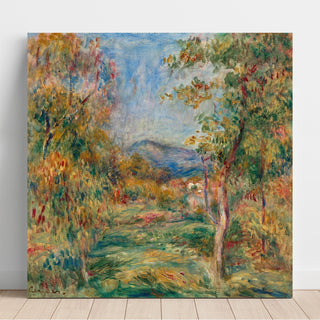 Reproduction Paysage de Cagnes - Pierre-Auguste Renoir