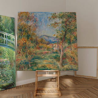 Reproduction Paysage de Cagnes - Pierre-Auguste Renoir