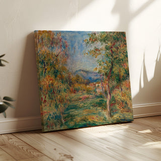 Reproduction Paysage de Cagnes - Pierre-Auguste Renoir