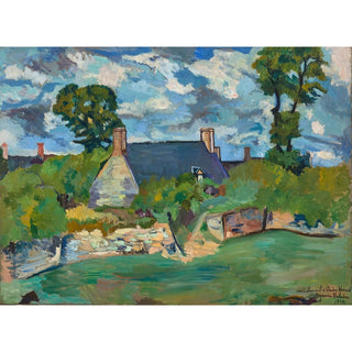 Reproduction Paysage de Genêt - Suzanne Valadon