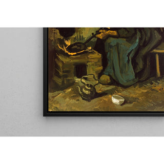 Reproduction Paysanne faisant la cuisine - Vincent van Gogh