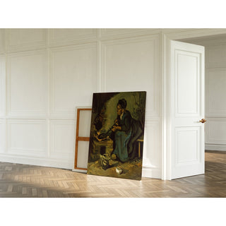 Reproduction Paysanne faisant la cuisine - Vincent van Gogh