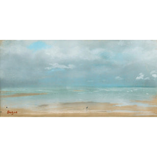 Reproduction Plage à Marée Basse - Edgar Degas