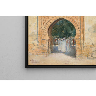 Reproduction Porte de l'Alhambra - Childe Hassam
