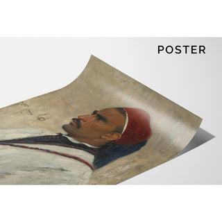 Reproduction Portrait d'un Arabe - Wilhelm Kuhnert