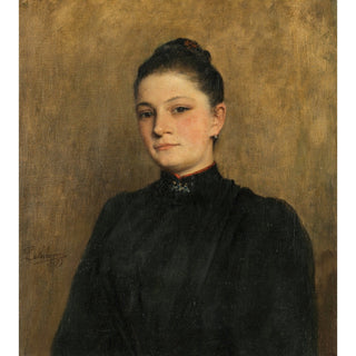 Reproduction Portrait d'une Jeune Femme - Henri Lebasque