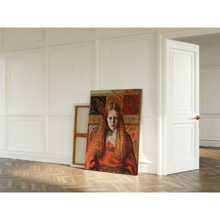 Reproduction Portrait d'une jeune fille norvégienne - Konrad Mägi