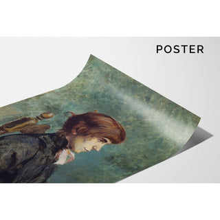 Reproduction Portrait de Jeanne Wenz - Henri de Toulouse-Lautrec