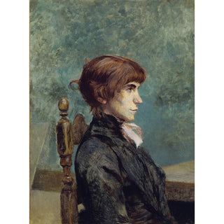 Reproduction Portrait de Jeanne Wenz - Henri de Toulouse-Lautrec